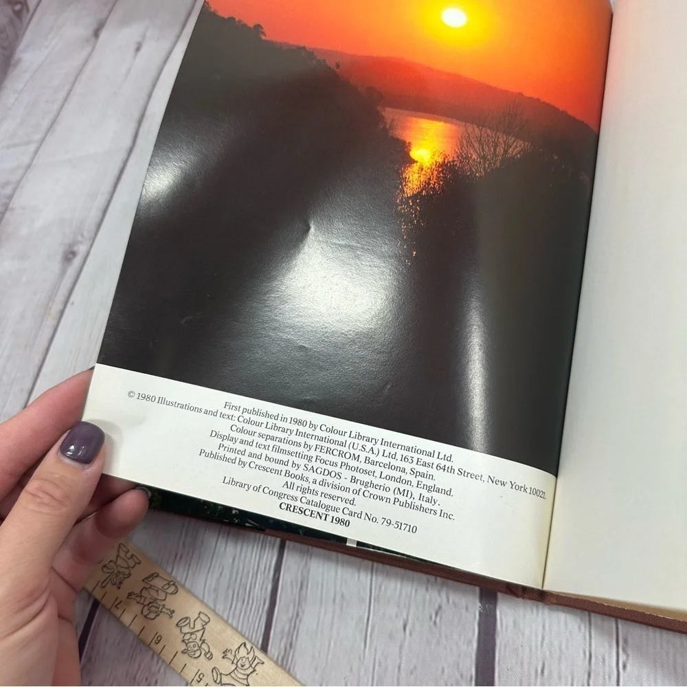 vintage 1980 Ohio a picture book to remember her by hard cover